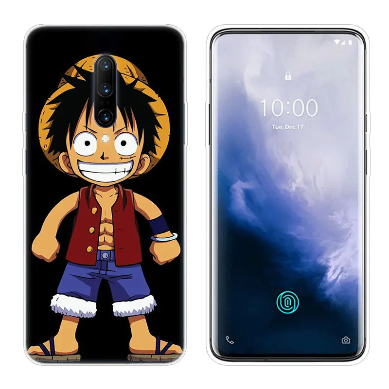 Аниме One Piece Monkey D Luffy модный прозрачный силиконовый мягкий чехол для телефона из