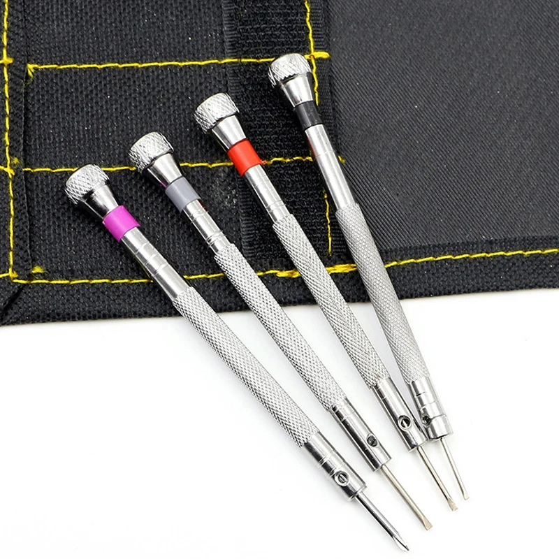 4Pcs/set Precision Screwdriver Set Repair Tools Multi function Phillips