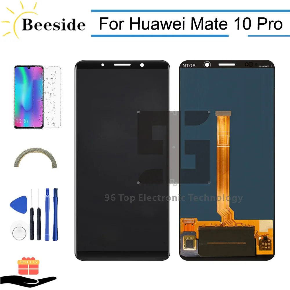 AA + качественный ЖК дисплей для Hua wei mate 10 Pro BLA L09 L29 кодирующий преобразователь