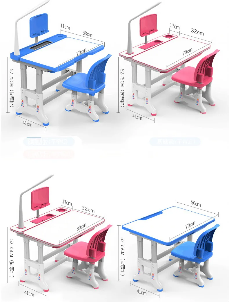 Детская мебель Детский письменный стол и стул набор домашний стол и табуреты Студенческая мебель сочетание Muebles De Madera