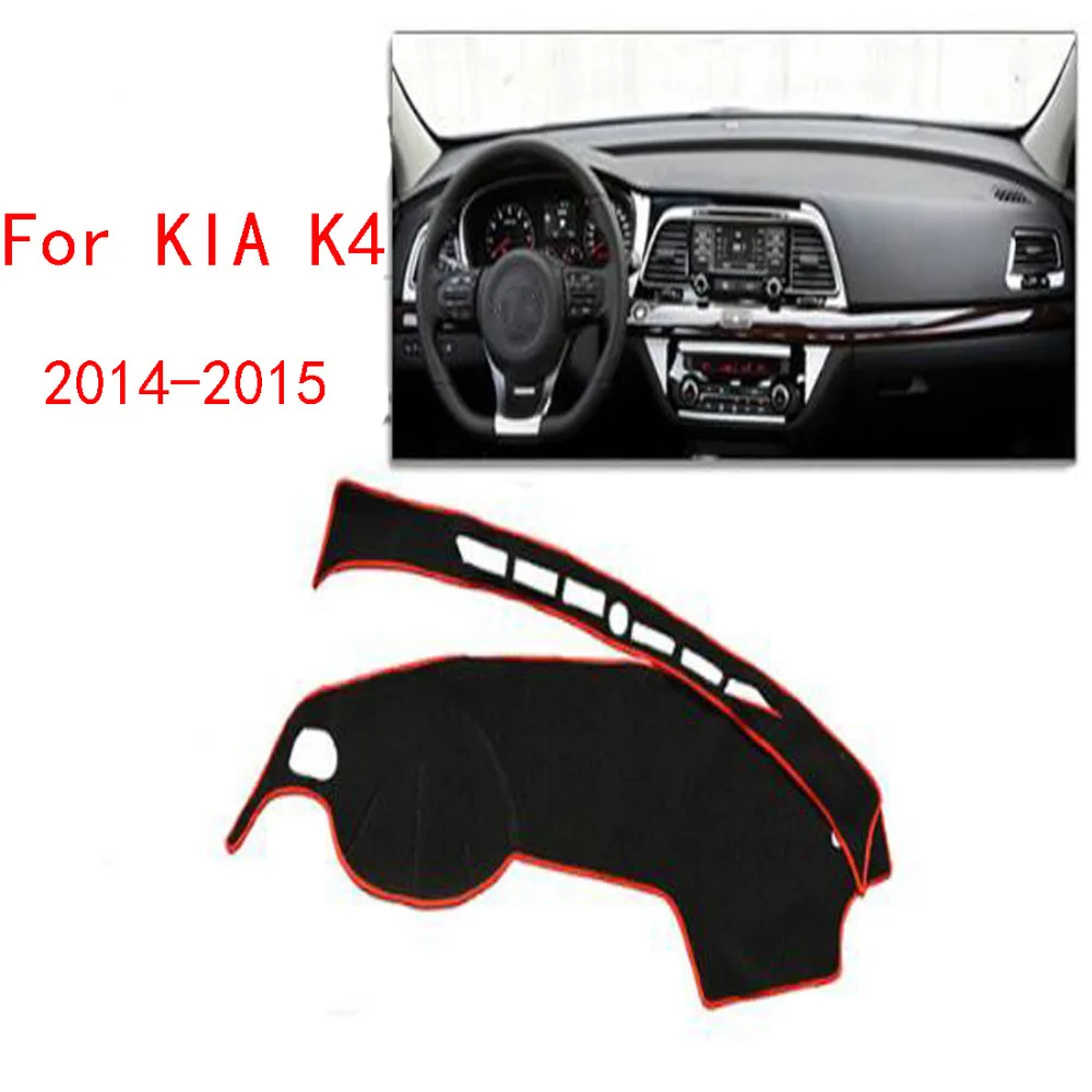 

Dongzhen Auto Car Dashboard Cover Avoid Light Pad Instrument Platform Dash Board Cover Mat Fit For KIA K4 2014 to 2015