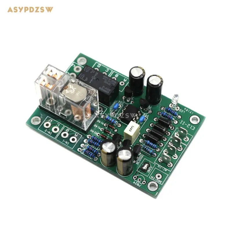 E12 II Headphone power amplifier AMP Protection circuit board can switch with delay