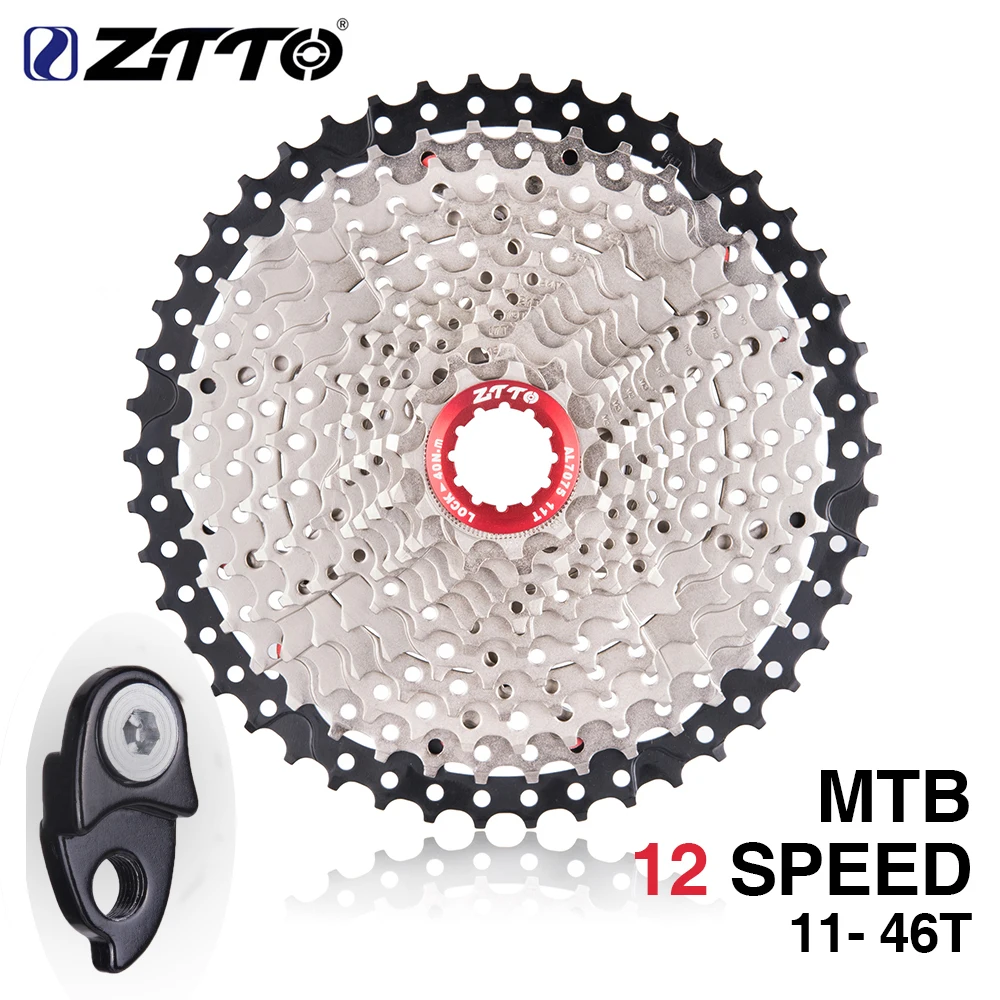 

ZTTO bicycle mountain bike mountain bike 12-speed 11-46t flywheel box 12s wide ratio eagle XX1 XO1 X1 GX bicycle parts