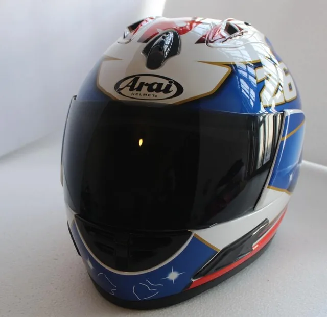 Arai Rx-7x Le шлем мотоциклетный шлем Rx-7 Eu/Corsair-x Us Iom Tt Полнолицевой мотоциклетный шлем - Цвет: 3