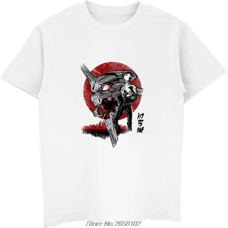 

Evangelion T-Shirts Personalized Custom 20T shirt t shirt fashion man Top Summer Short Sleeve Fitness shirt harajuku streetwear