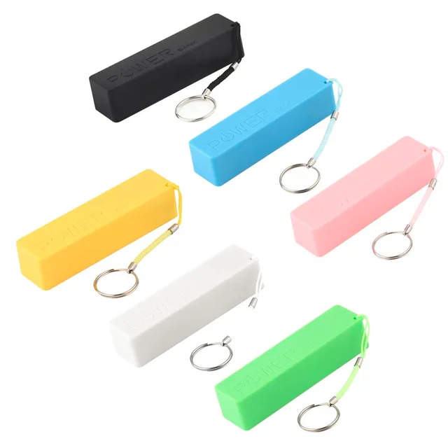 Best Offers 2018 New Portable Mobile Power Bank USB 18650 Battery Charger Key Chain for iPhone MP3 (No Battery)  Brand New
