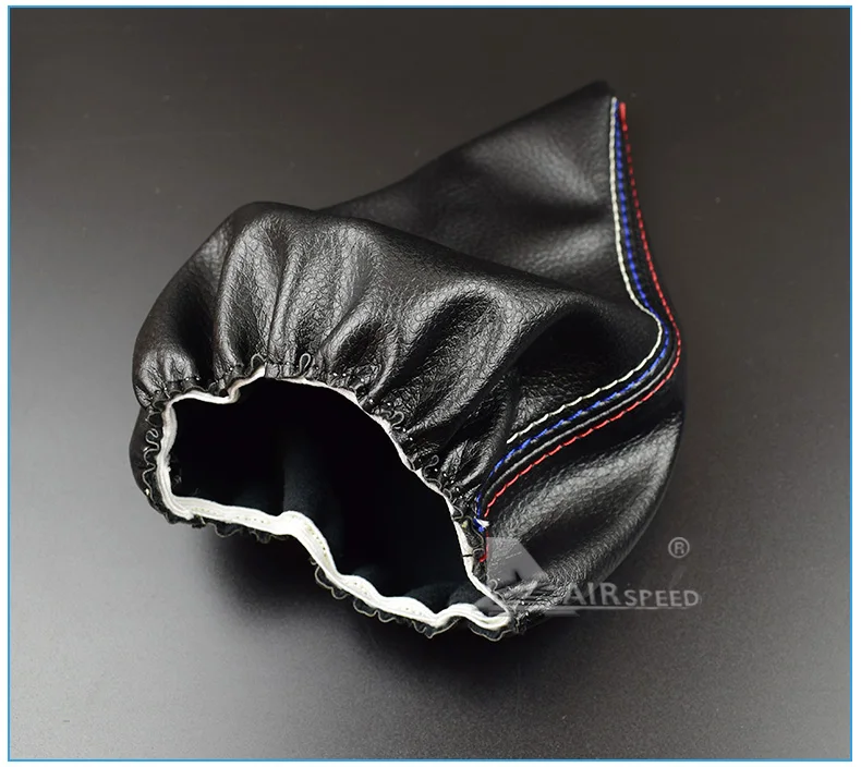 PU Leather Car Gear Shift Lever Collar Boot Covers Handbrake Gaiter for BMW 3 Series E36 E46 M3 E30 E34 Z3 Accessories  (4)