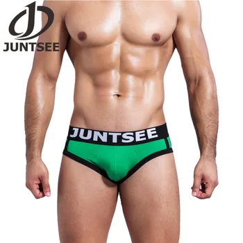 

6Pcs JUNTSEE Men's Underwear Cotton Briefs Shorts Mix colors J3004