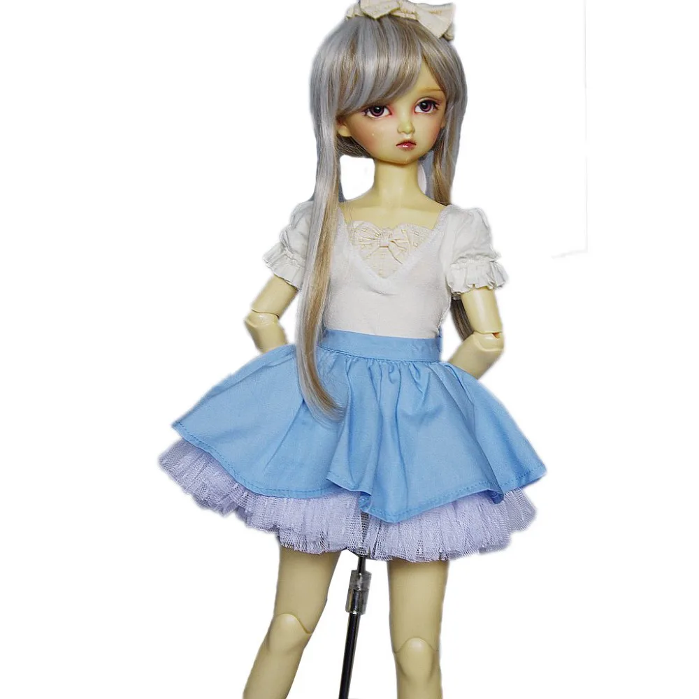 

[wamami] 05# Blue & White Suit/Skirt /Dress 1/4 MSD 1/3 SD AOD DDL DDM DZ BJD Dollfie