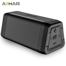 AOMAIS C15 Soundbar Speaker Portátil Bluetooth Stereo Som Coluna para a Música MP3 Jogador Altifalante Falantes Sem Fio À Prova D’ Água