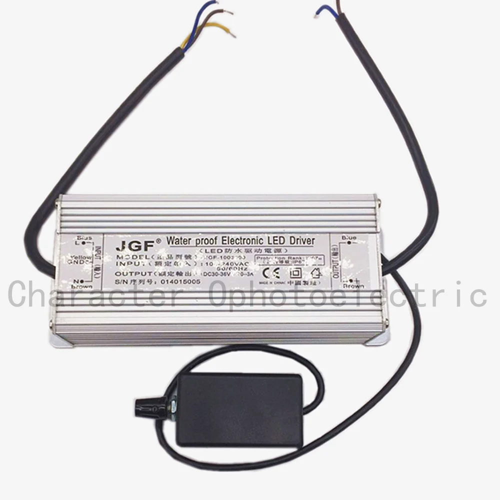 1 шт. 100 Вт HighWaterproof диммер Diver стабилизатора тока светодиода с регулируемой яркостью IP67 питание головки распылителя светодиодный драйвер