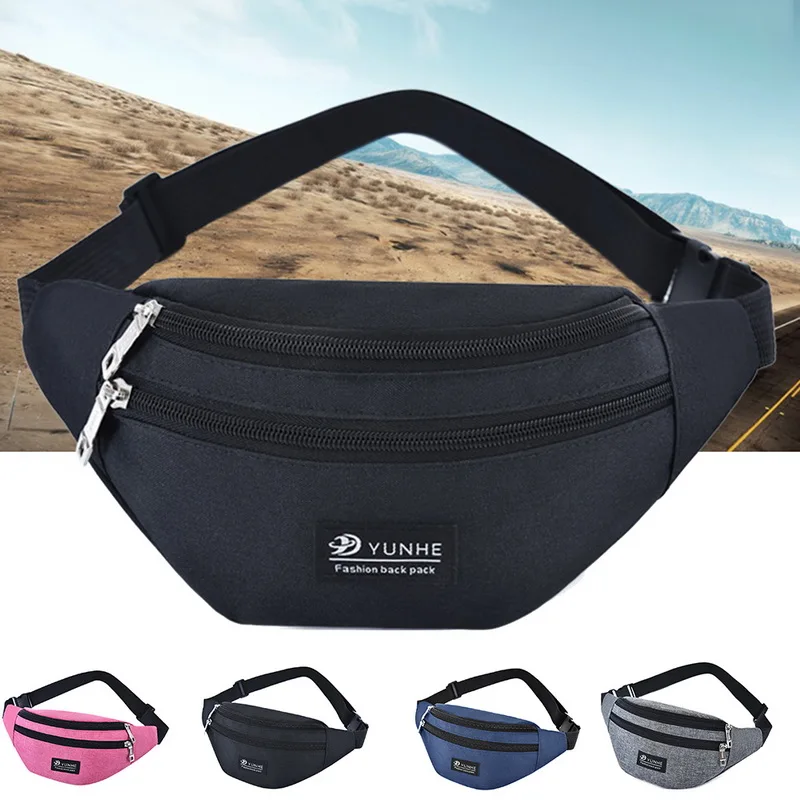 Fashion Leisure Waist Packs New Large Capacity Outdoor Sports Shoulder Bag Slung Waist Bag Multifunction Bag