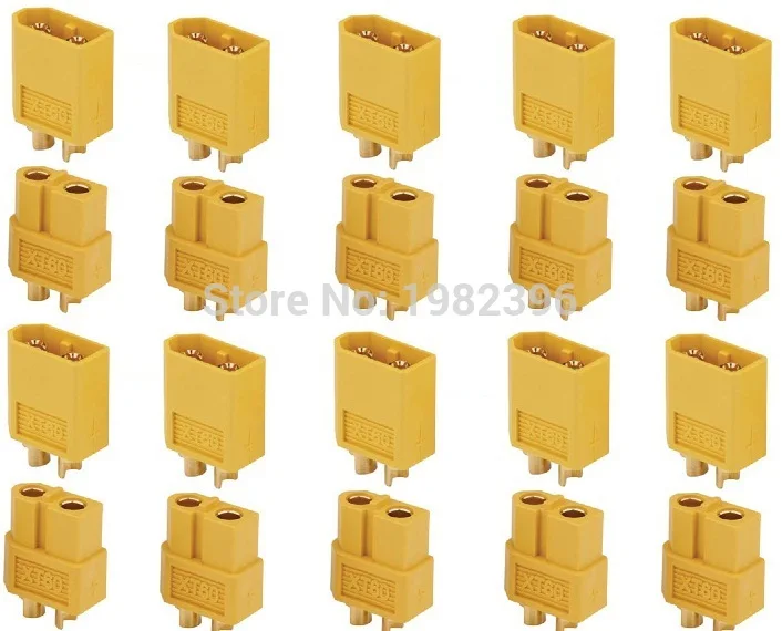 

10pcs/lot XT60 Male Female Bullet Connectors Plug Tplug For RC Lipo Battery Wholesale For RC Lipo Battery Quadcopter Multicopter
