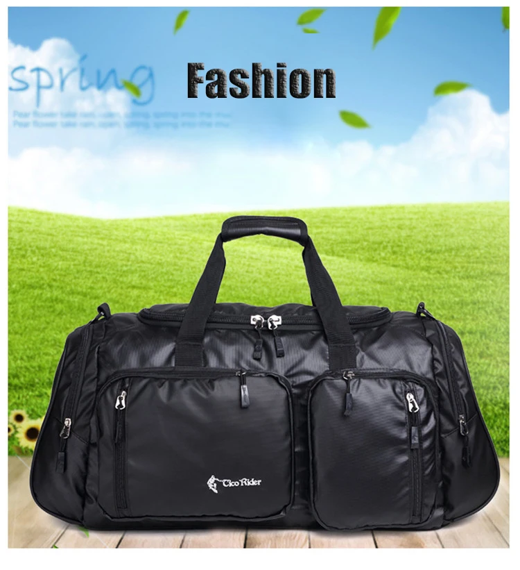 Travel Bag Portable Large Capacity Luggage Bag Male Waterproof Short-distance Travel Bag Outdoor Sports GYM Bag XA153K