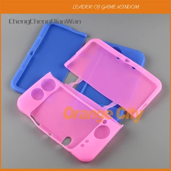 

ChengChengDianWan Silicone Case Cover Skin Sleeve Protector silicone rubber case for NEW 3DSXL 3DSLL New 3DS XL LL 5pcs/lot