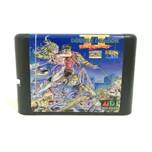 Высочайшее качество 16 бит Sega MD игра картридж для megadrive бытие системы- Double Dragon месть II