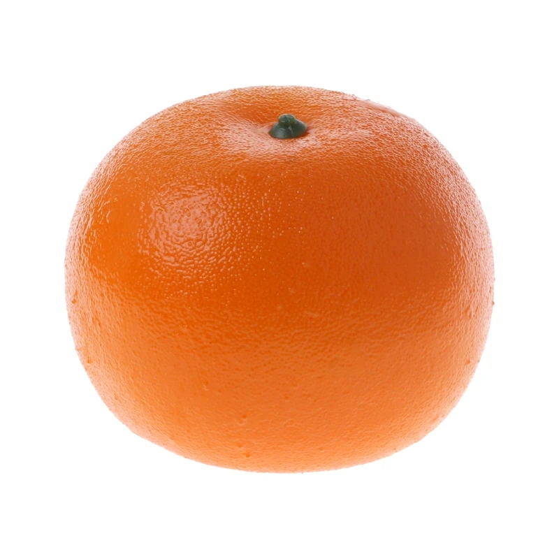 

Hot Sell Lifelike Simulation Artificial Orange Fake Fruit Disply Home Party Display Decor