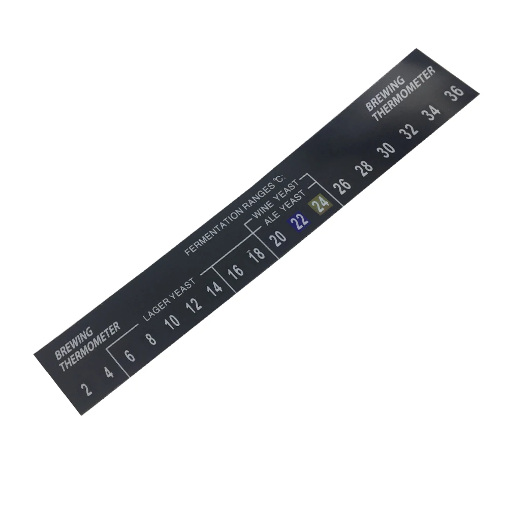 

DIGITAL STICK ON Beer THERMOMETER FOR HOME BREW 2C TO 36C Beer Spirits wine