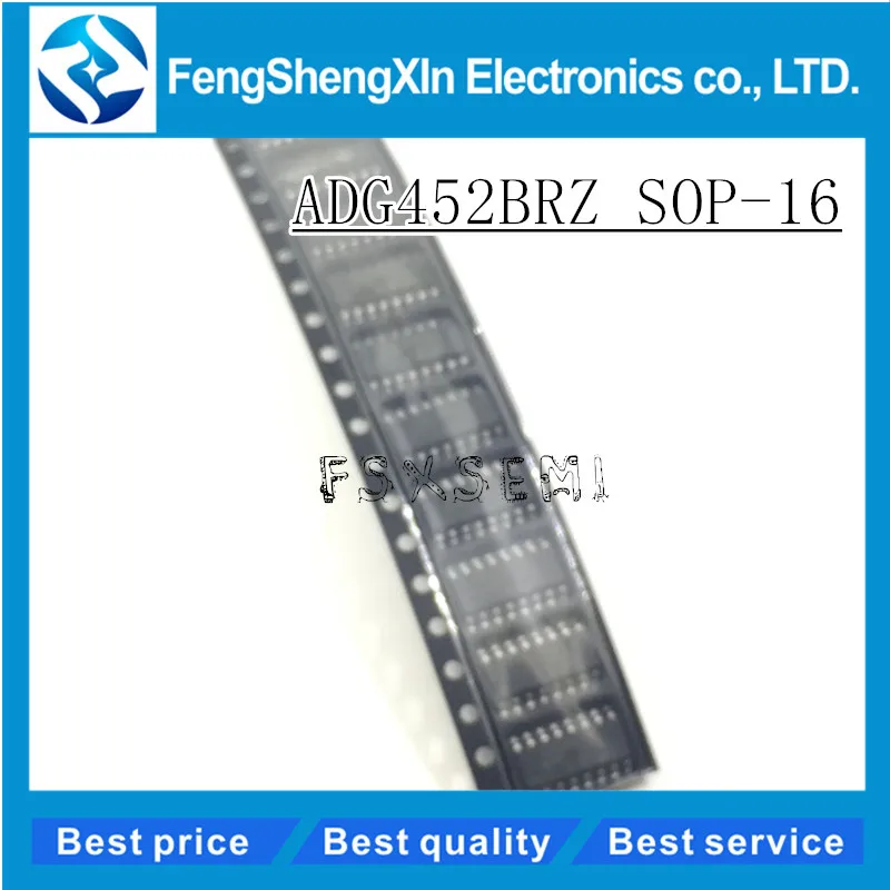 10pcs ADG452BR ADG452BRZ ADG452 SOP-16 10pcs ADG452BR ADG452BRZ ADG452 SOP-16