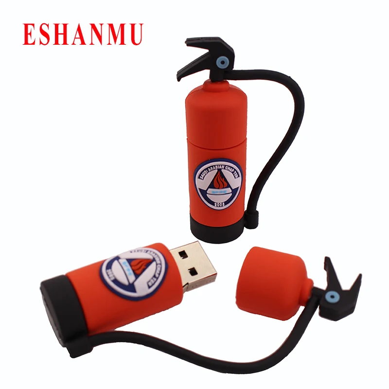 

Promotion pendrive Fire Extinguisher bottle pen drive 4gb 8gb 16gb 32gb usb flash drive flash drive usb Memory Stick