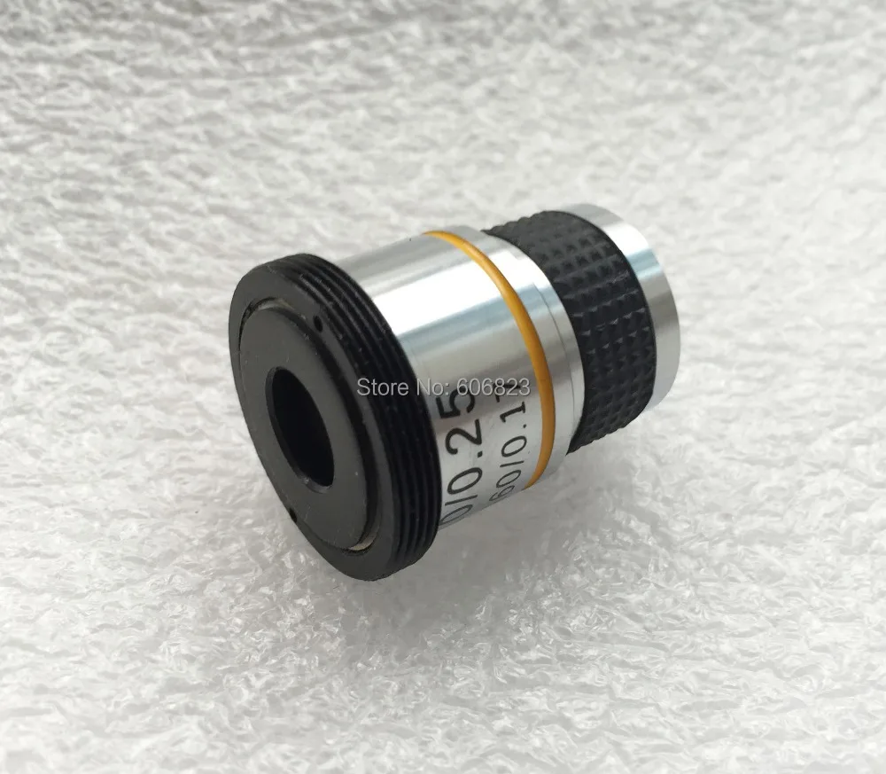 

NEW RMS Thread to M25 Adapter for Nikon Leica Microscope objective flat