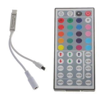 

LED Light Strips String Light RGB Remote Controller Dimmer , to DIY Lighting Mode DC5V-24V, 44 Key/Button
