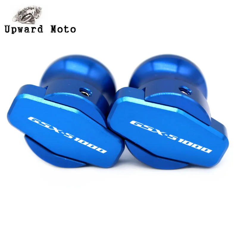 

For Suzuki GSX-S1000/F/ABS GSXS1000 GSX-S 2015-2018 M8 Motorcycle Aluminum Swingarm Spools Slider Stands Screws