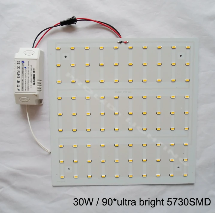 Светодиодный светильник квадратный 5730SMD 30 Вт 220 В 230 240 В|pcb led|pcb led 220vpcb manufactur |