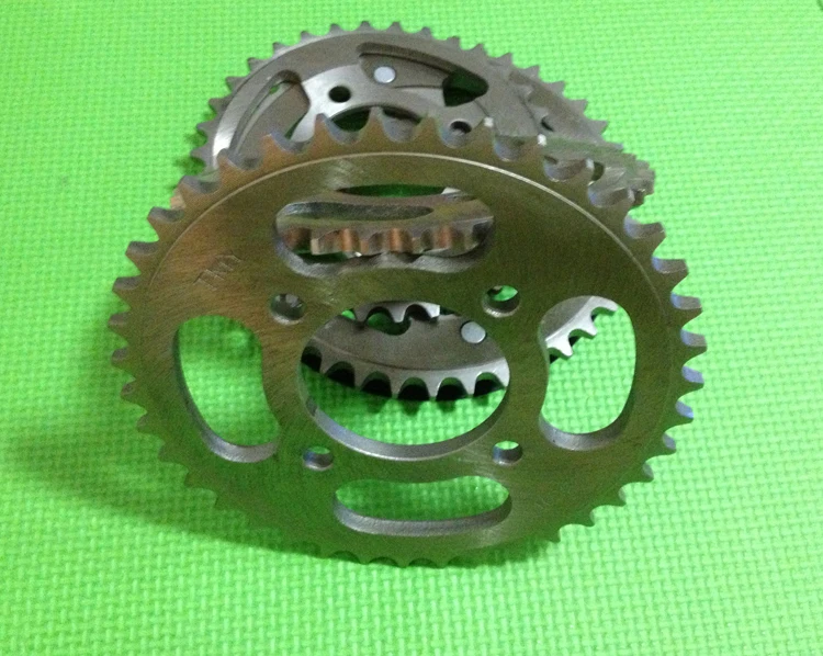 Motorritzel 428 #38 T Zähne/motorrad kettenrad/Für 428 Kette Mit Halteplatte Locker Motorrad Dirt