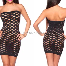 Черный прозрачный пляжный женский купальник, облегающее Бандажное платье, сексуальный сетчатый купальный костюм, купальник, платье от солнца,, без бикини
