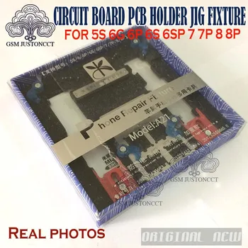 MJ ACT A21 PCB holder fixture for iPhone 8P/8G/7P/7G/6SP/6S/6P/6G/5S A10 A9 A8 A7 CPU Nand Chip Repair Tool mi jing ipad mini2 hdd disk nand fixture repair tool for refresh the system nand and re write sn data recovery with directly assembly