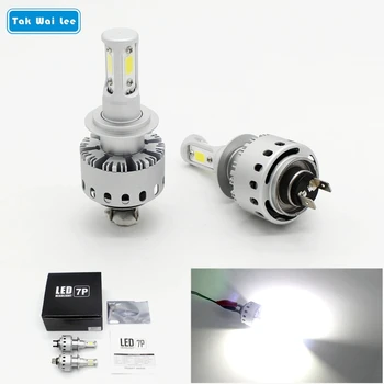 

Tak Wai Lee 2X 45W 6000LM 3 Sides COB LED Car Headlight Styling Sourcing H1 H7 H8 H9 H10 9005 9006 Auto 6500K White Light Beam