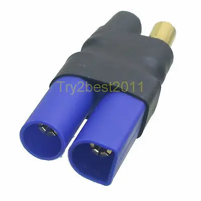 

No Wires Connector: EC5 Male to 5.5MM Bullet Lipo Battery Adapter -Turnigy