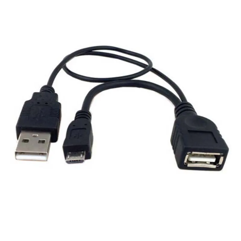 2 0 5 Pin Micro USB хост OTG кабель с питания мужской женский для сотового телефона Tablet PC