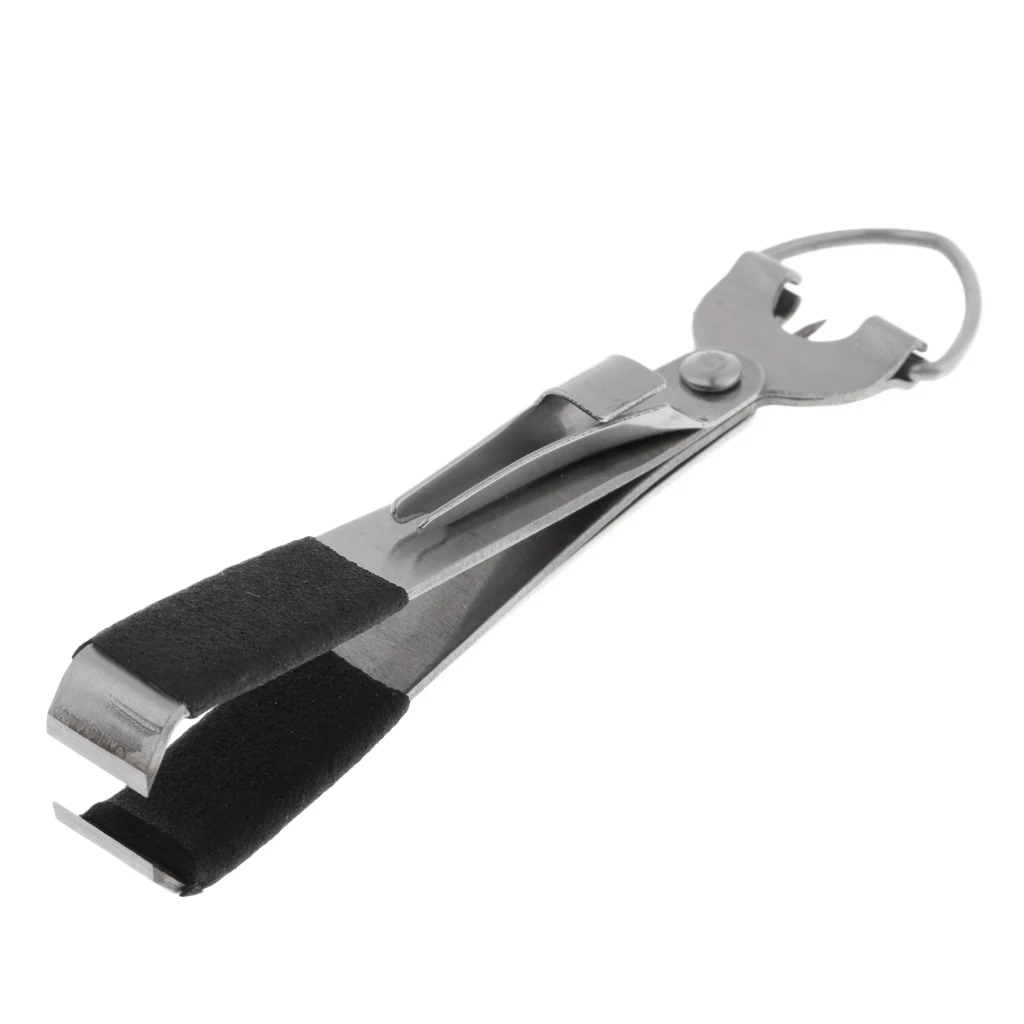 

Durable Fishing Line Clipper Knot Tyer Line Cord Cutter Hook Sharpener Tool Stainless Steel Fly Fishing Line Nipper