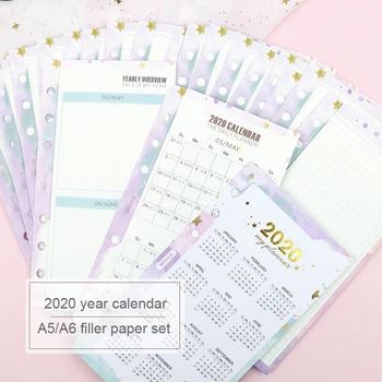 

Fromthenon 2020 Year Calendar Yearly Overview A5A6 Planner Organizer Diary Schedule Filler Paper Set Inside Pages 23 Sheets