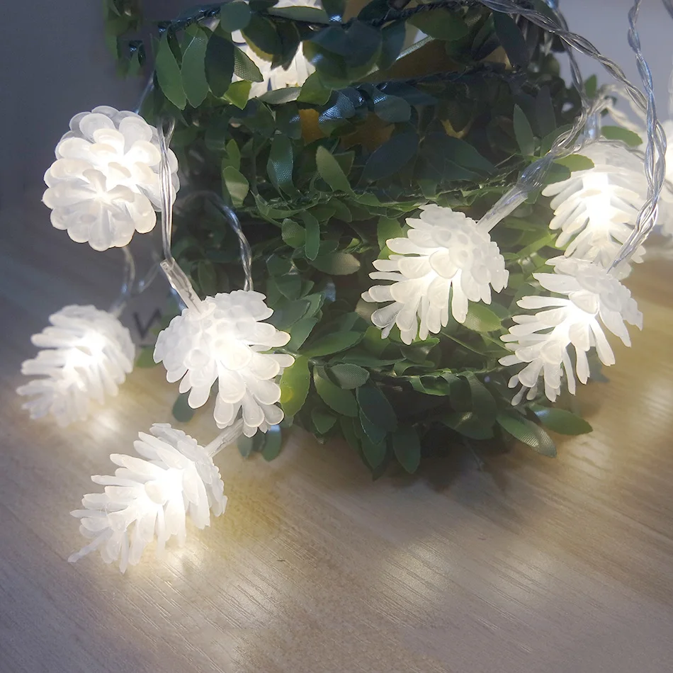 Portable battery operated led string light /christmas