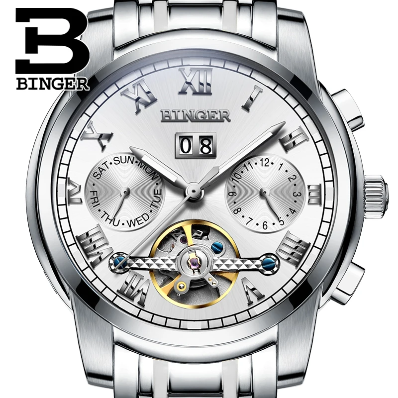 سويسرا الميكانيكية ووتش الرجال المعصم الياقوت بينغر الفاخرة العلامة التجارية للماء الساعات الذكور المعصم الياقوت relogio masculino سويسرا الميكانيكية ووتش الرجال المعصم الياقوت بينغر الفاخرة العلامة التجارية للماء الساعات الذكور المعصم الياقوت relogio masculino