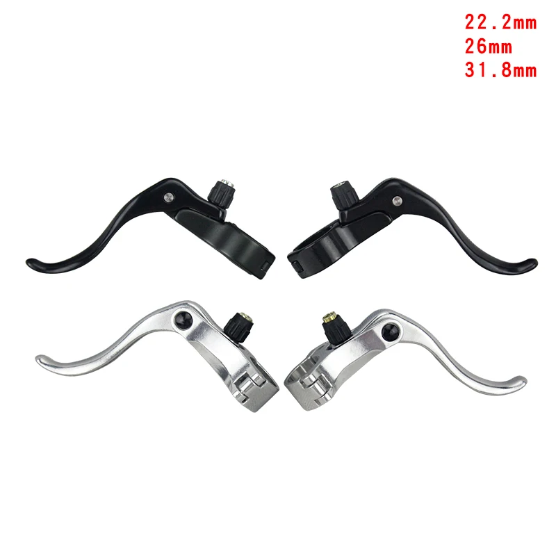 

1 Pair Brake handle of bicycle V-Brake handle Aluminum Alloy 22.2 31.6 mm Mountain Bike Deputy handle bike parts brake handle