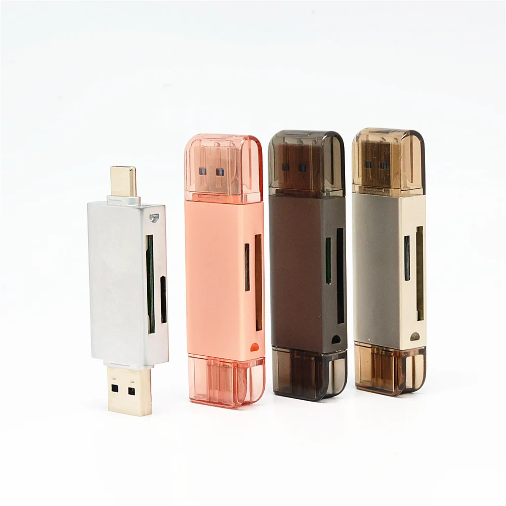 USB 3 0 + Type C Micro кардридер SD TF карта OTG адаптер мобильный телефон памяти для телефона