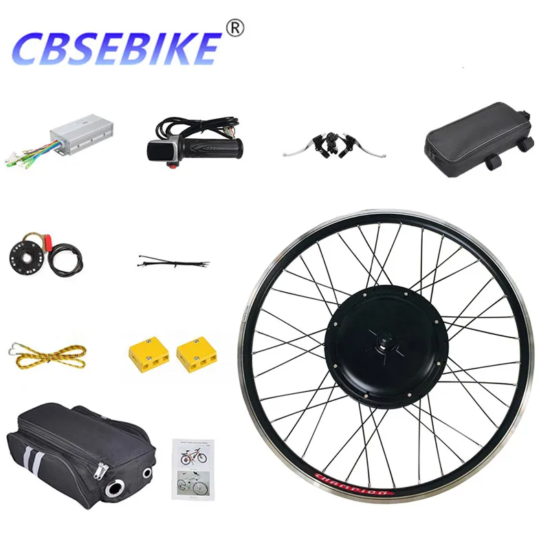 CBSEBIKE Ebike 26 дюймов переднее колесо комплект высокая скорость преобразования 48v500w