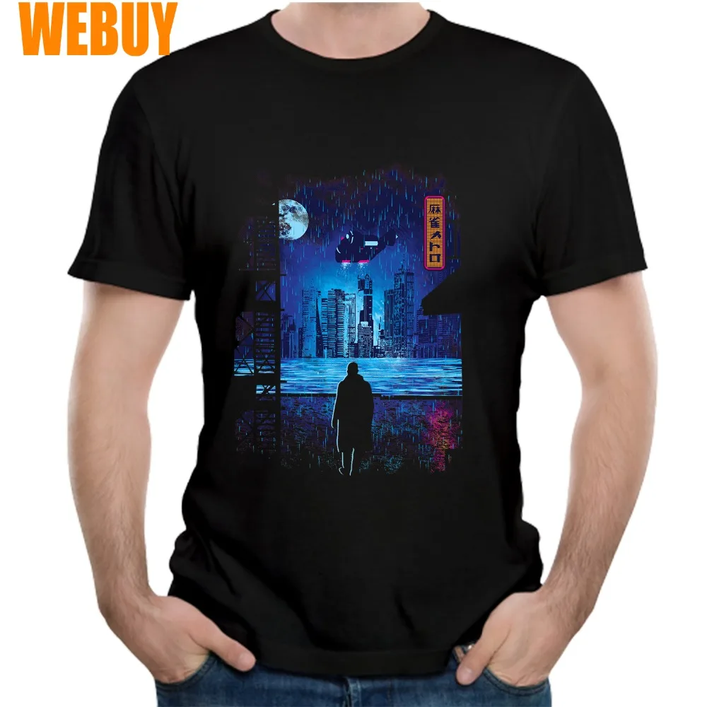 

Round Neck T shirt Blade Runner 2049 Movie Man Crewneck Tees For Men Streetwear Camiseta 3D Print Tee Shirt