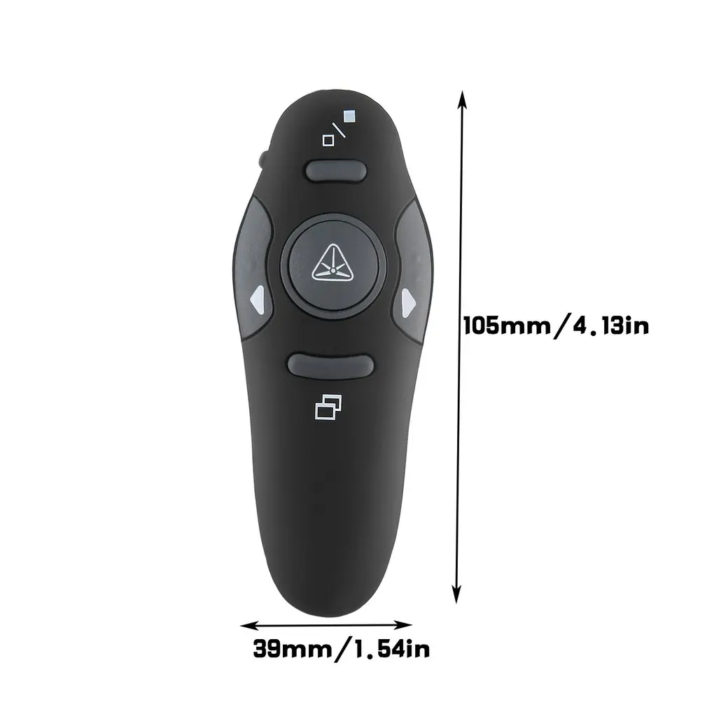 

2.4GHz Wireless Portable USB PowerPoint Presenter RF Remote Control Red Laser Pointer Pen Exquisite Plug and Play