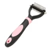Hair Removal Comb for Dogs Cat Detangler Fur Trimming Dematting Deshedding Brush Grooming Tool For matted Long Hair Curly Pet ► Photo 3/6