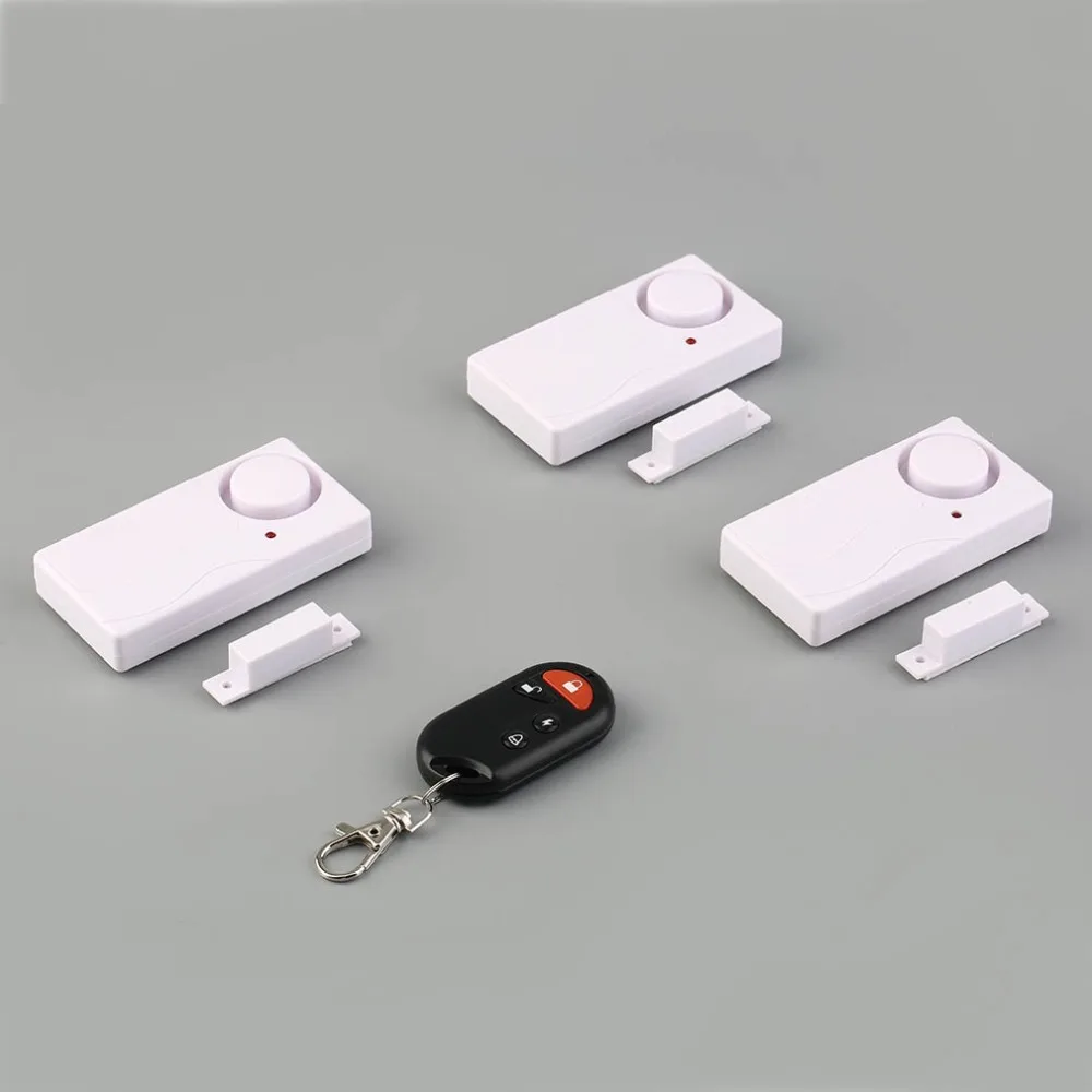 

1256 Wireless Security Aarm Remote Control Door Entry Magnetic Alarm Security Home Device 2018 New Promotion