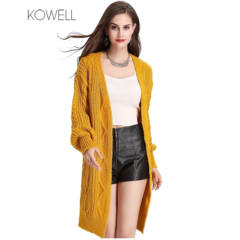 Female Sweater Women Cardigan Jumper 2017 Long Autumn