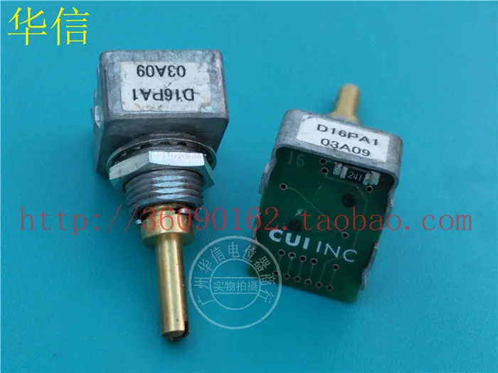 

[VK] Used CUIINC optical encoder D16PA1 with 16-point step switch switch