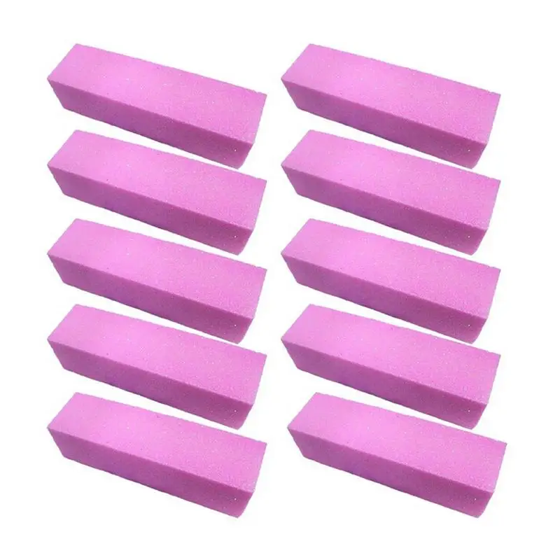 

Buffing Sanding Nail Buffer Block Files Acrylic Pedicure Pink Buffer Block Manicure Nail Art 9.6 x 2.5 x 2.6 cm