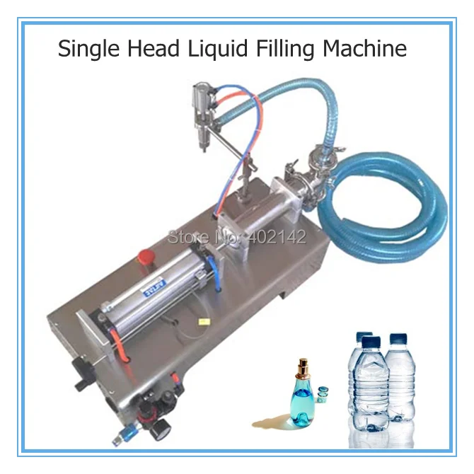 Одна голова поршневой разливочная машина(100-1000 мл)+ Новое поступление+ пневматический++ нержавеющая сталь