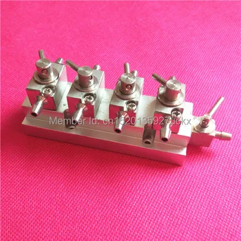 

Large format printer spare parts Flora Myjet Zhongye Aprint aluminium cleaning valve device 4 units/set free shipping